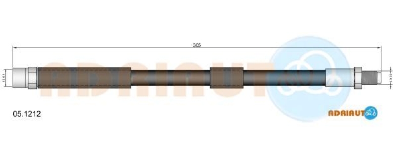 ADRIAUTO Brake Hose