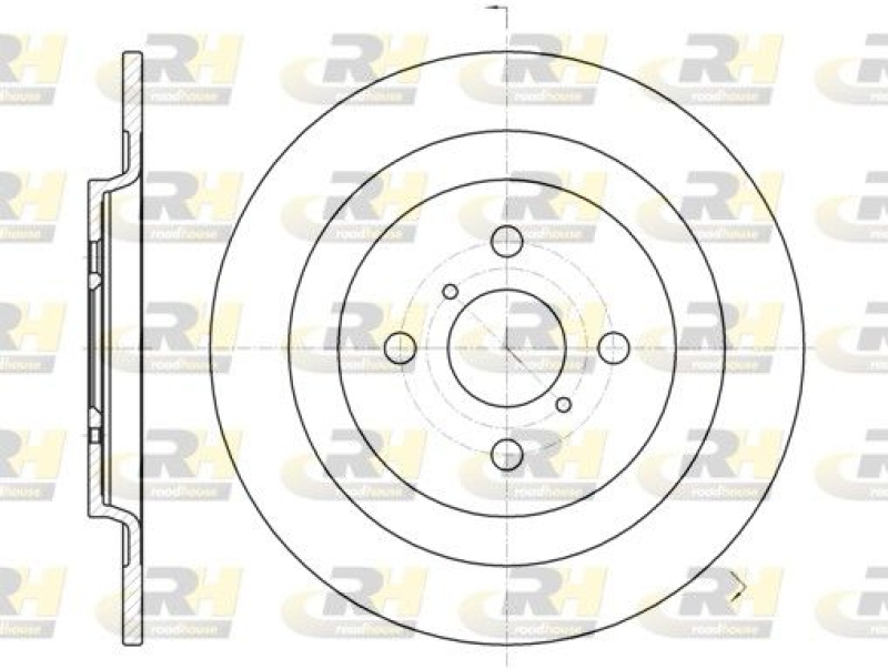 2x ROADHOUSE Brake Disc