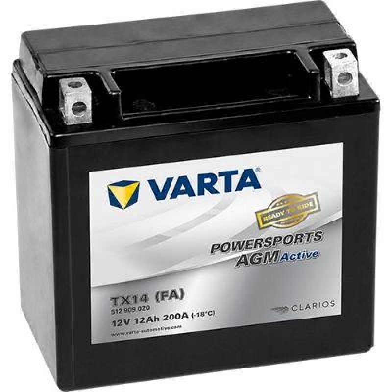VARTA Starterbatterie POWERSPORTS AGM Active