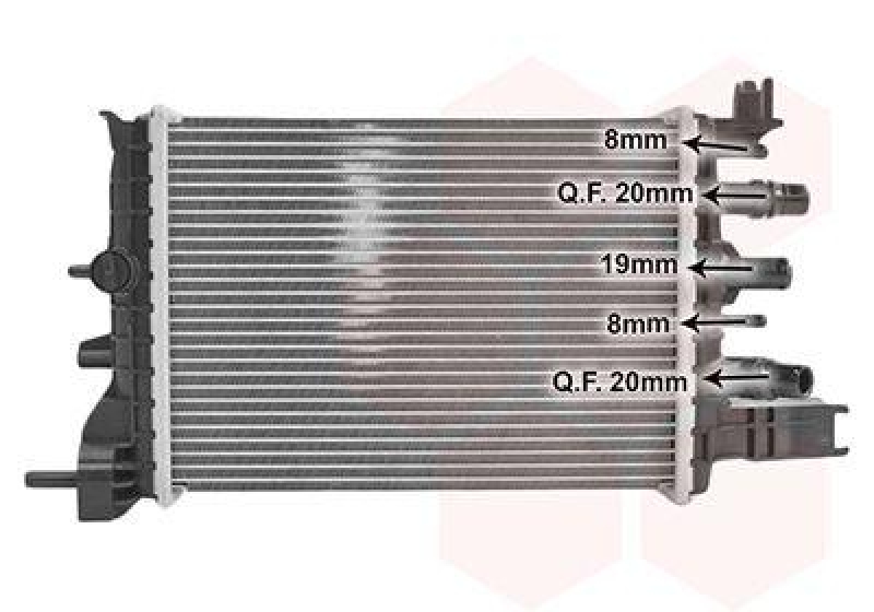 VAN WEZEL Ladeluftk&uuml;hler