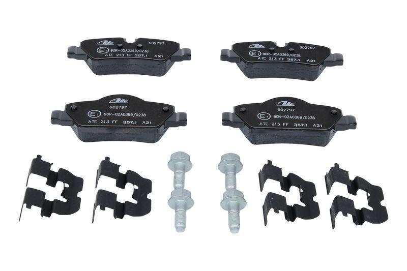 ATE Bremsscheiben + Bremsbeläge Vorne Hinten passend für Mini One Cooper F56 F57
