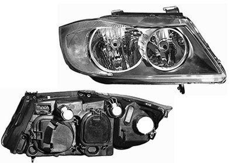 VAN WEZEL Headlight