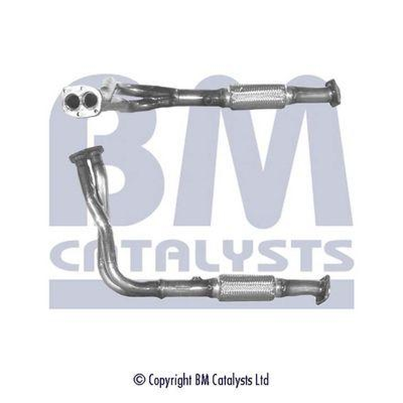 BM Catalysts Abgasrohr Vorne passend für Fiat Tipo 1.4 1.6 Lancia Dedra ...