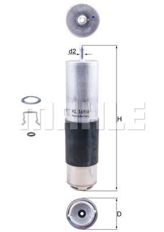 KNECHT Fuel Filter