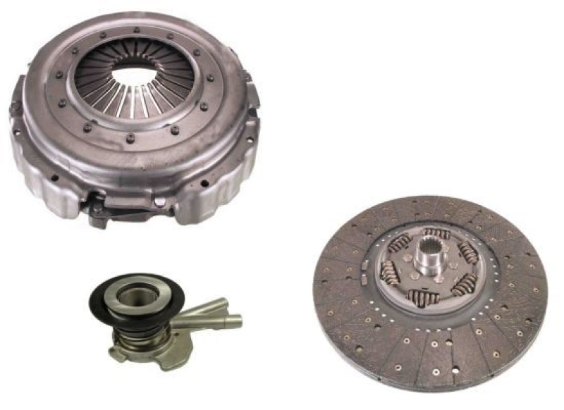 KAWE Clutch Kit Disc + Cover + Release bearing(s)