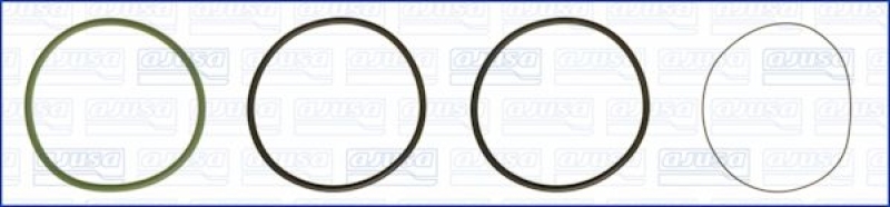 AJUSA O-Ring Set, cylinder sleeve