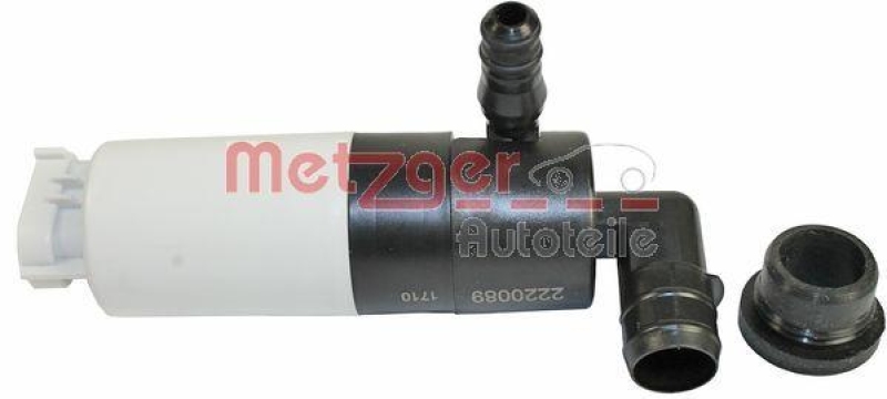 METZGER Washer Fluid Pump, window cleaning