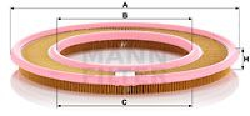 MANN-FILTER Luftfilter