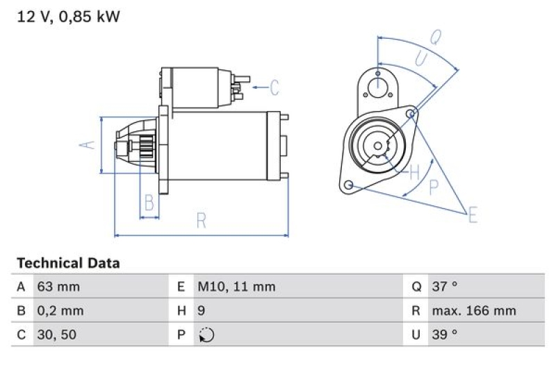 BOSCH Starter