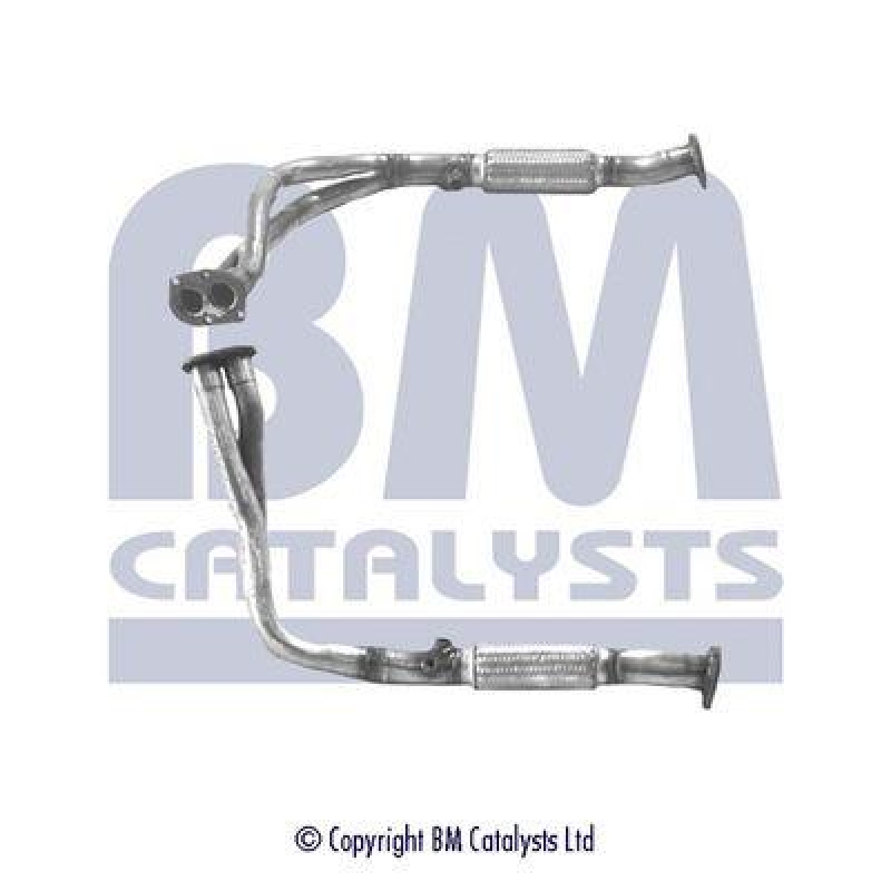BM Catalysts Abgasrohr Vorne passend für Fiat Tipo 1.6 Lancia Dedra Temp...
