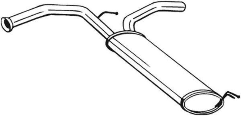 BOSAL End Silencer