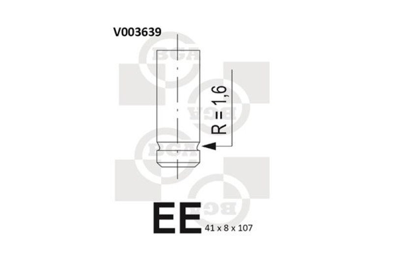 BGA Intake Valve