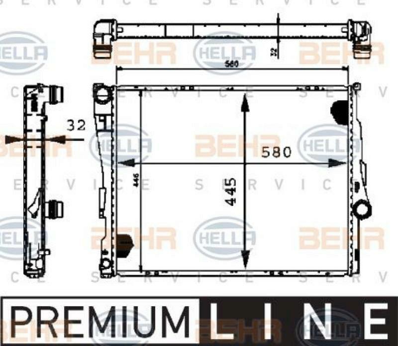 HELLA Kühler, Motorkühlung BEHR HELLA SERVICE