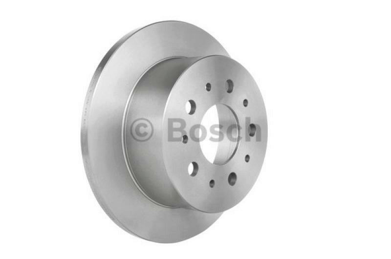 2x BOSCH Bremsscheibe