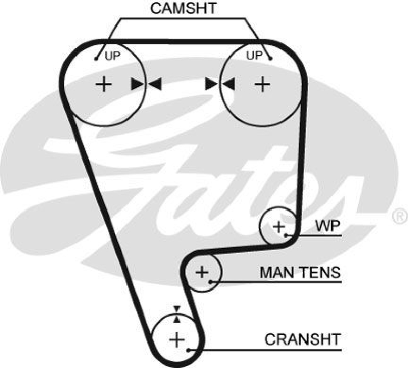 GATES Zahnriemen PowerGrip®