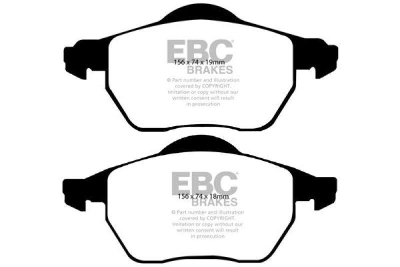 EBC Brakes Brake Pad Set, disc brake