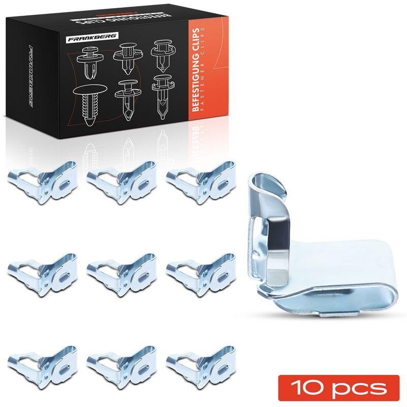 10x Frankberg Befestigungsclips Sto&szlig;stange T&uuml;rverkleidung 5481FB0047332