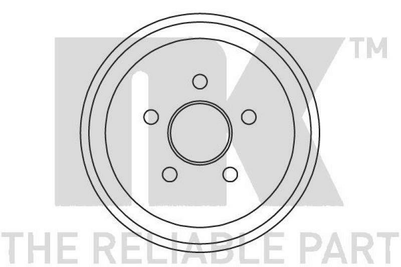 2x NK Brake Drum