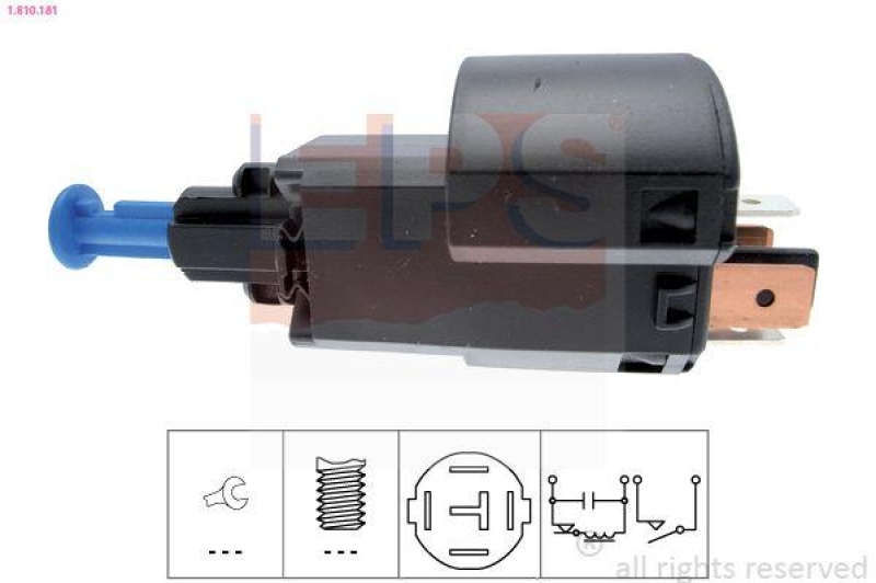 EPS Bremslichtschalter Made in Italy - OE Equivalent