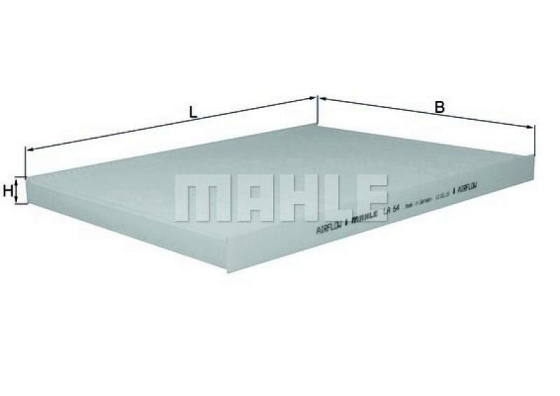 MAHLE ORIGINAL Filter, Innenraumluft LA 64