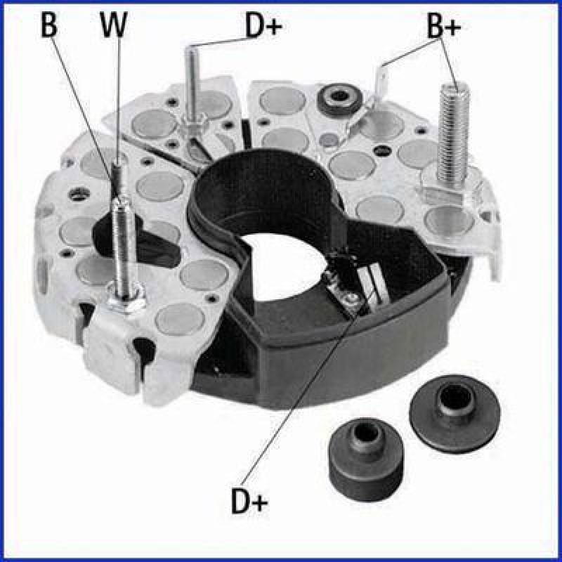 HITACHI Rectifier, alternator Hueco
