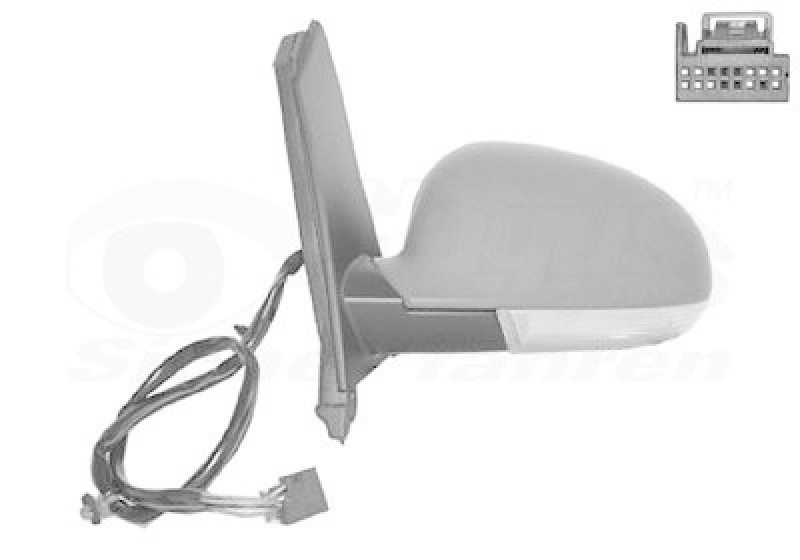 VAN WEZEL Au&szlig;enspiegel * HAGUS * 5895807