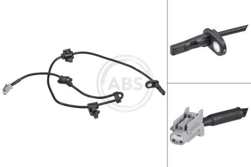 Sensor, wheel speed