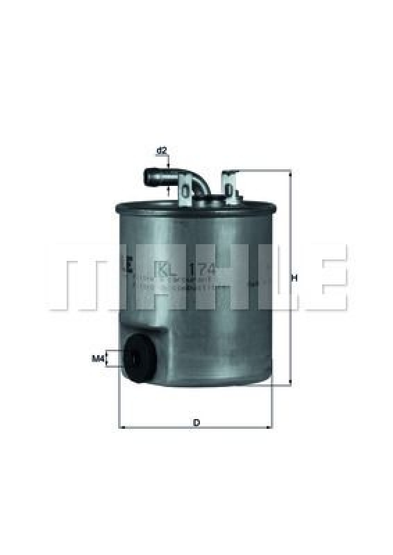 KNECHT Fuel Filter