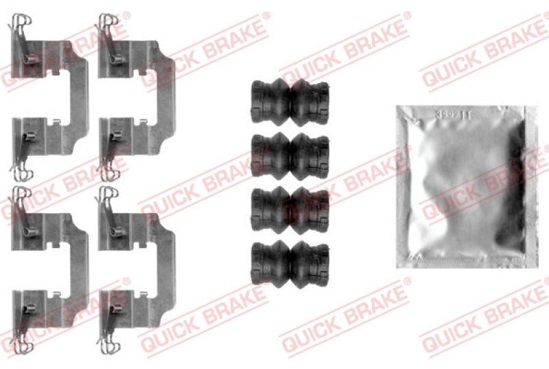 QUICK BRAKE Zubehörsatz, Scheibenbremsbelag