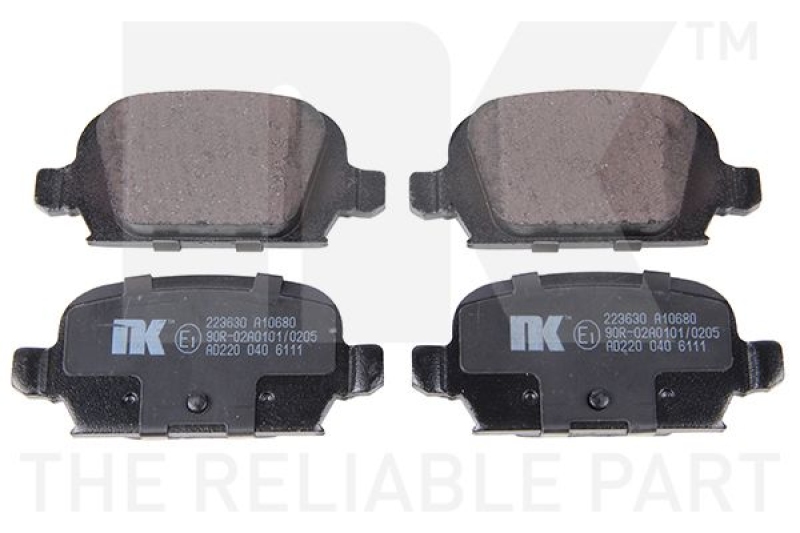 NK Brake Pad Set, disc brake