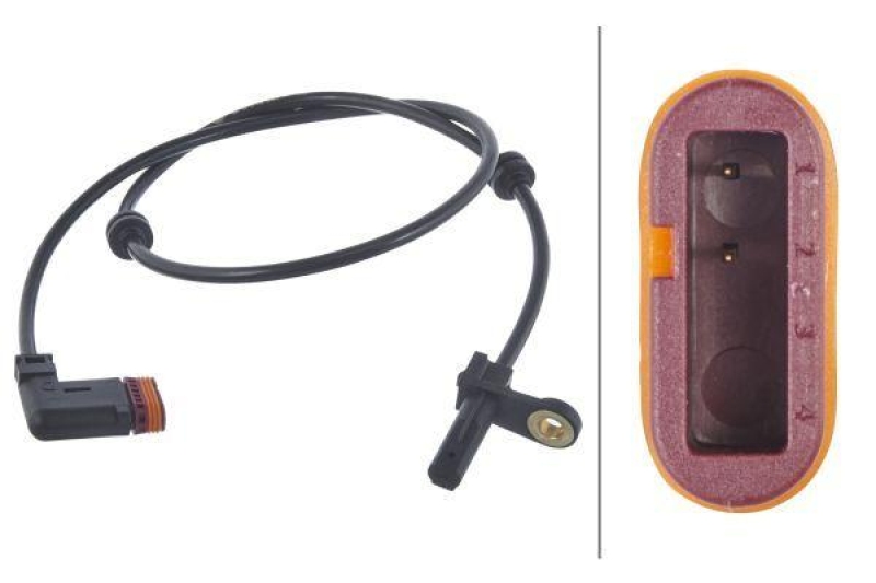 HELLA Sensor, Raddrehzahl 6PU 012 039-671