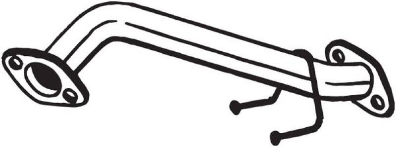 BOSAL Abgasrohr 700-217