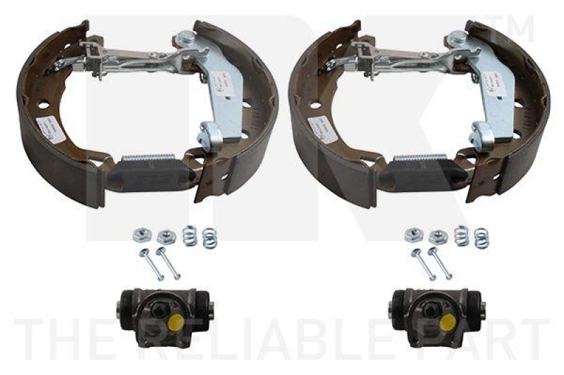 Brake Set, drum brakes