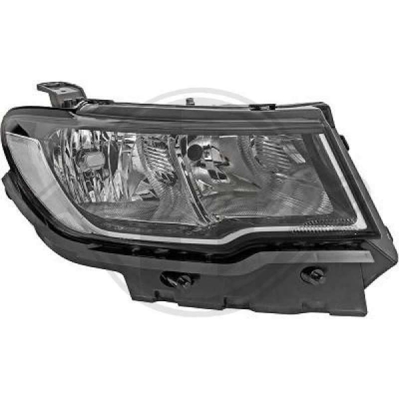 1x Diederichs Hauptscheinwerfer H11 Rechts passend f&uuml;r Jeep Compass 1.4 2.0 1.6 2680080