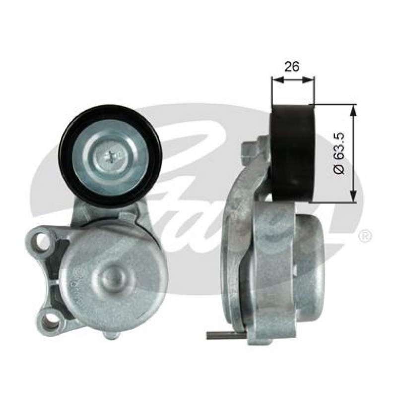 GATES Riemenspanner, Keilrippenriemen DriveAlign&reg; T39343
