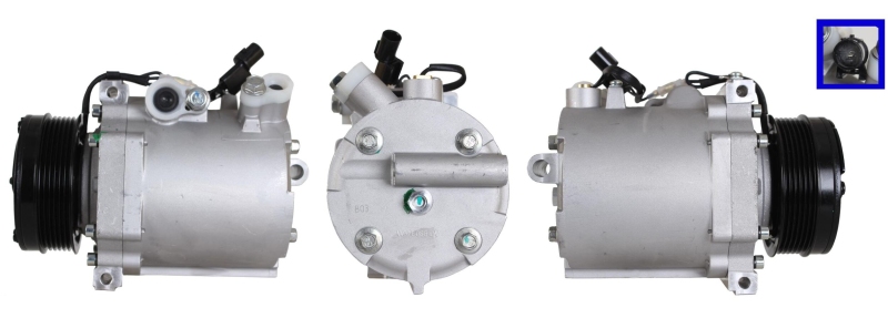 ELSTOCK Kompressor, Klimaanlage 51-1285