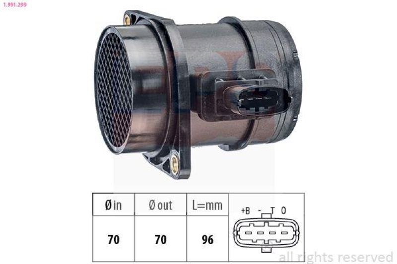 EPS Luftmassenmesser Made in Italy - OE Equivalent