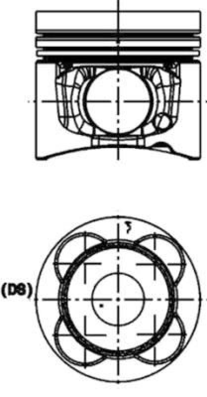 KOLBENSCHMIDT Piston