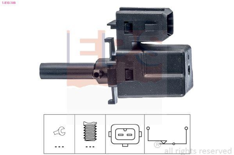 EPS Bremslichtschalter Made in Italy - OE Equivalent