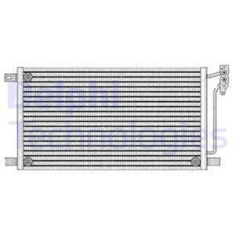 DELPHI Kondensator, Klimaanlage