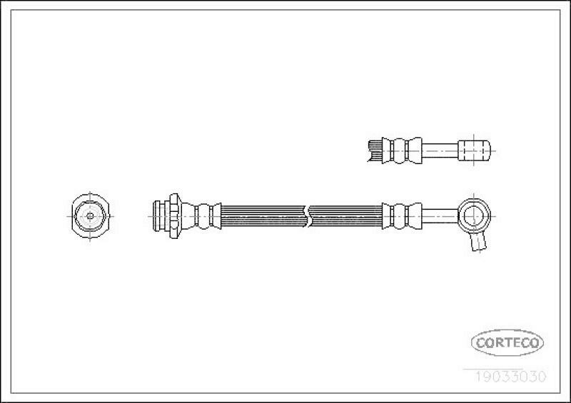 CORTECO Bremsschlauch