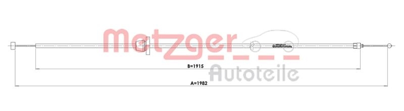 METZGER Bonnet Cable