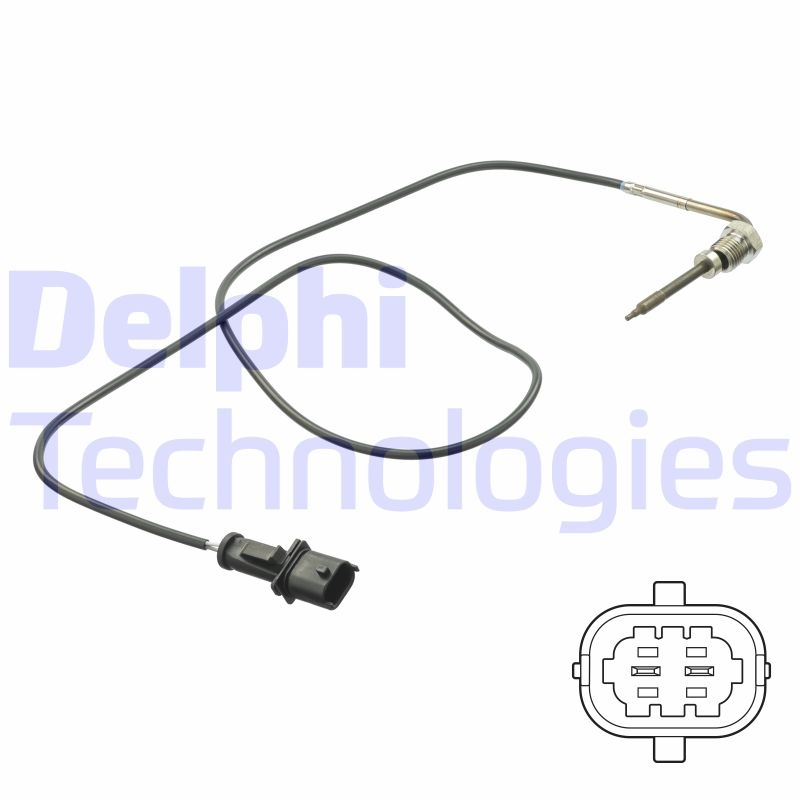 DELPHI Sensor, Abgastemperatur