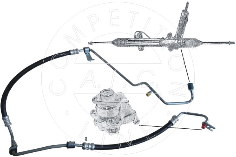 AIC Hydraulikschlauch, Lenkung Original AIC Quality