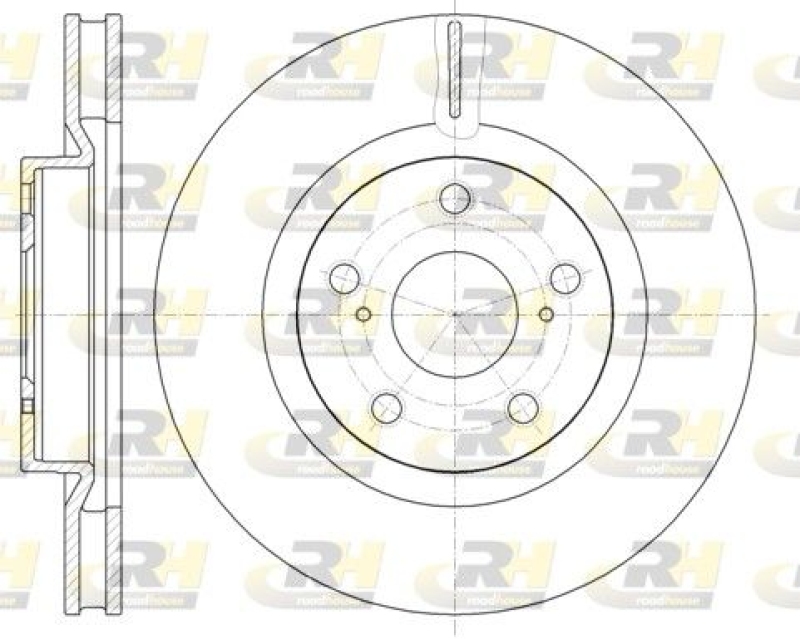 2x ROADHOUSE Bremsscheibe