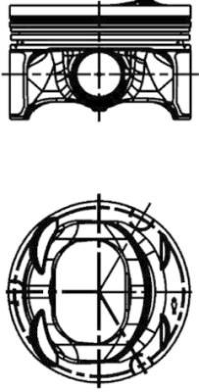 KOLBENSCHMIDT Kolben 40477610