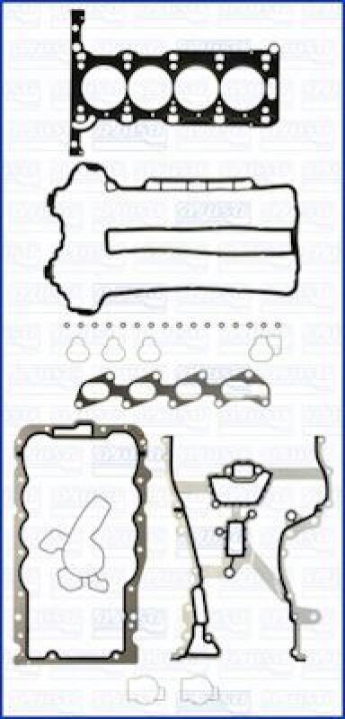 AJUSA Dichtungssatz, Zylinderkopf MULTILAYER STEEL