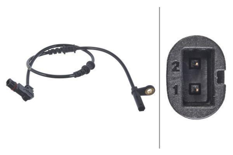 HELLA Sensor, Raddrehzahl 6PU 012 039-711