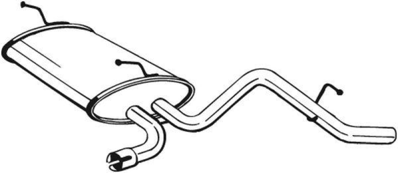 BOSAL Endschalld&auml;mpfer 141-007