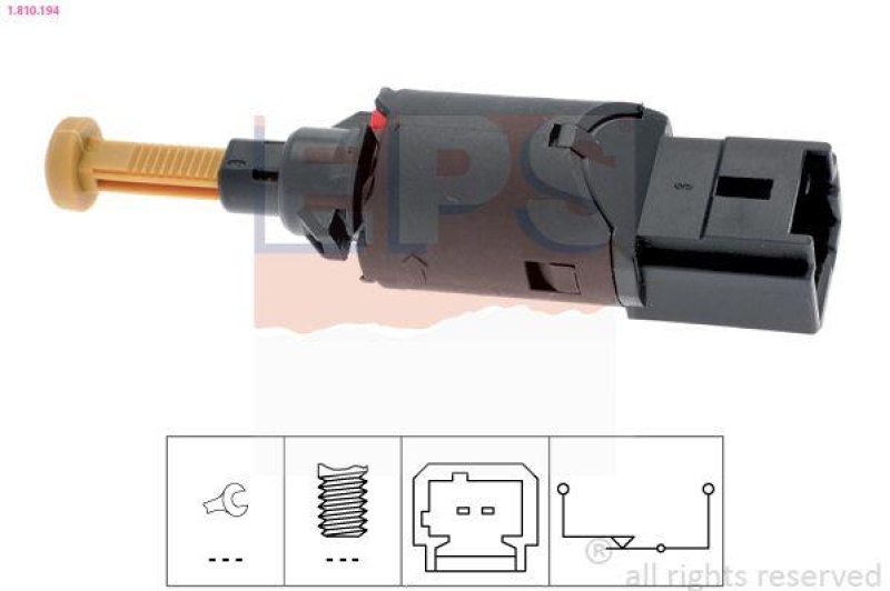 EPS Bremslichtschalter Made in Italy - OE Equivalent
